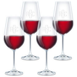 Chaumont 18.5 oz Wine Glassware Set of 4